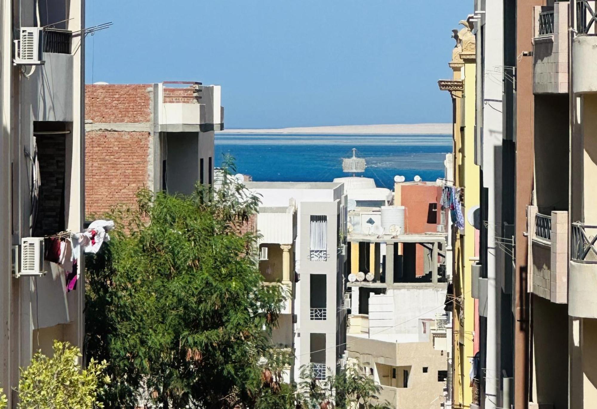 Zebra Apartments Hurghada Center Exterior foto